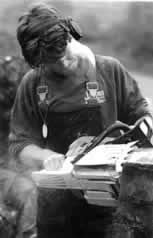 John Moss, sculptor, of MossART