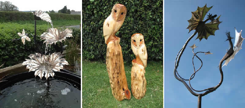 MOSS ART - Unique wooden sculptures, water features, root sculptures